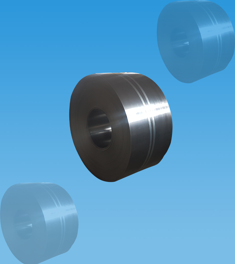 Cold-hardened steel coil
